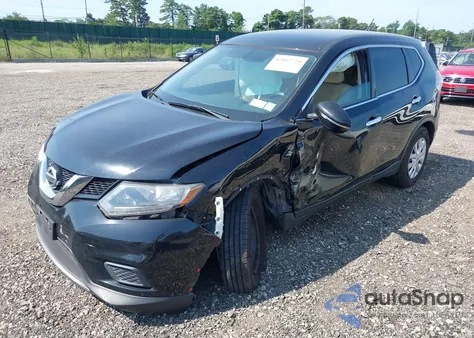 2014 Nissan Rogue S z USA, uszkodzony, nr VIN 5N1AT2MV1EC834227